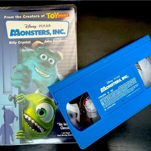 Monsters, Inc. VHS Tape